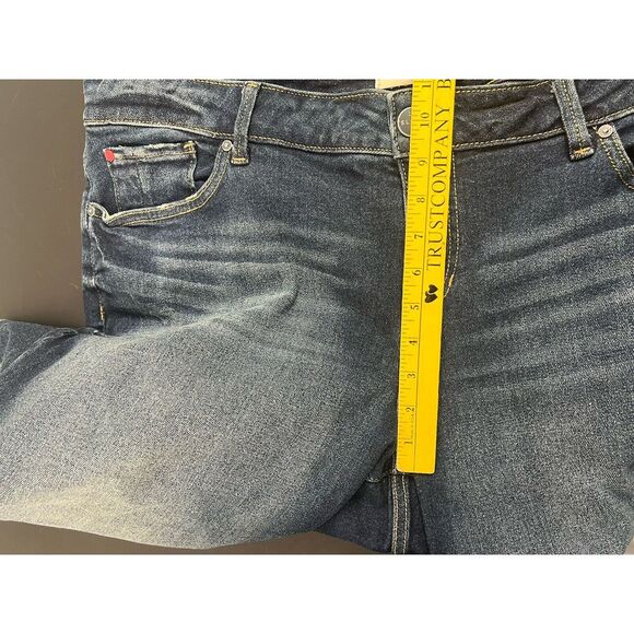 SLINK Curvy Cropped Jeans Size Distressed Size 20 - Picture 10 of 16